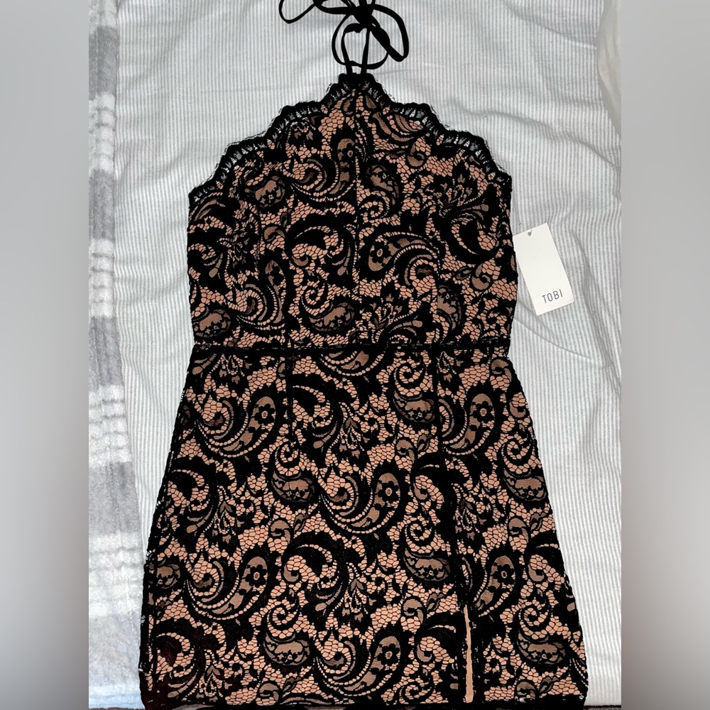 TOBI halter dress size Large!